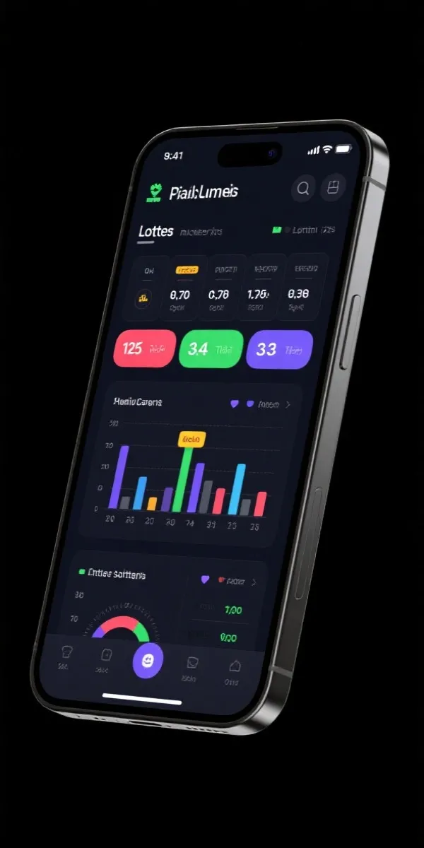 台湾大乐透 APP 界面展示